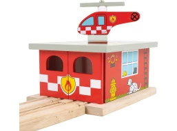 Bigjigs Rail Depo hasičská stanice