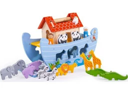 Bigjigs Toys Dřevěná Noemova archa