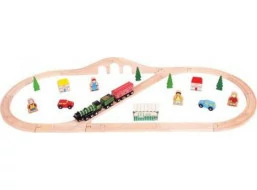 Bigjigs Rail Dřevěná vláčkodráha Flying scotsman
