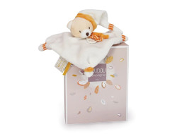 Doudou Plyšová mini hračka muchláček 20 cm medvěd