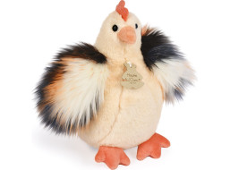 Doudou Histoire d´Ours Plyšová slepička béžová 20 cm