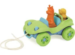 Green Toys Tahací auto zelené