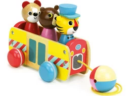 Vilac Tahací autobus se zvířátky