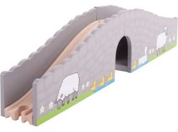 Bigjigs Rail Farma most s tunelem - poškozený obal