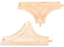 Bigjigs Rail T výhybka 2 ks