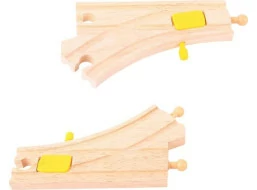 Bigjigs Rail Přehazovací výhybka 2 ks
