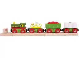 Bigjigs Rail Dinosauří vláček + 3 koleje