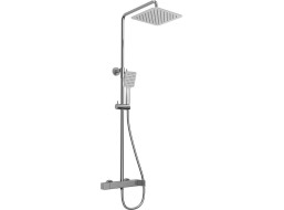 Sapho CUBEMIX sprchový sloup s pákovou baterií, chrom CM139