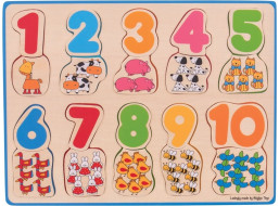 Bigjigs Toys Počítací puzzle 2