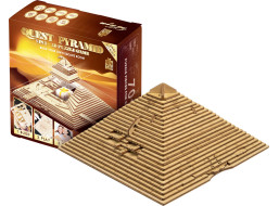 EscapeWelt 3D dřevěná mechanická skládačka hlavolamu Pyramida