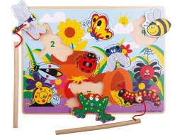 Bigjigs Toys Dřevěné chytání hmyzu
