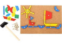 Bigjigs Toys Kreativní zatloukací hra
