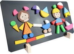 Detoa Magnetické puzzle Děti