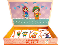 Bino Magnetické puzzle Postavičky