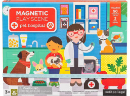 Petit Collage Magnetická tabulka veterinární klinika