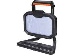 Solight LED reflektor 20W, přenosný, nabíjecí, 2000lm, oranžovo-černý