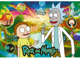 TREFL Puzzle Premium Plus: Rick a Morty 1000 dílků