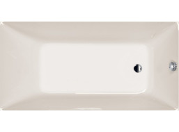 Polysan NOEMI obdélníková vana 160x80x39cm, ivory 71722.40