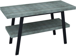 Sapho TWIGA umyvadlový stolek 110x72x50 cm, černá mat/aquamarine VC453-110-6