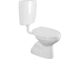 CREAVIT WC kombi, dvojtlačítko 4, 5/6l, spodní odpad, bílá TP3406