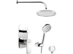 Aqualine DAPHNE podomítkový sprchový set s pákovou baterií, 2 výstupy, chrom DH943