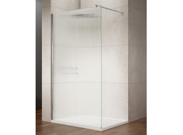 Gelco VARIO CHROME jednodílná sprchová zástěna k instalaci ke stěně, sklo nordic, 1200 mm GX1512-05