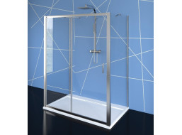 Polysan EASY třístěnný sprchový kout 1300x800mm, L/P varianta, čiré sklo EL1315EL3215EL3215