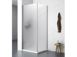 Aqualine PILOT čtvercový sprchový kout 900x900 mm, Brick sklo PT090-01