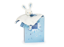 Doudou Plyšová mini hračka muchláček 20 cm králíček