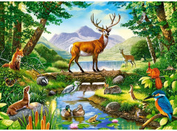 CASTORLAND Puzzle Harmonie lesa 300 dílků