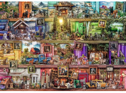 RAVENSBURGER Puzzle Psí knihovna 1000 dílků