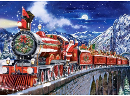 CASTORLAND Puzzle Santův příjezd 200 dílků