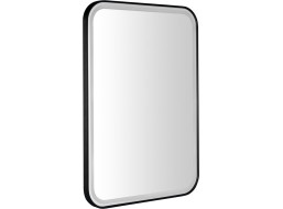 Sapho CETIS zrcadlo s LED osvětlením 60x80cm, černá mat CT080