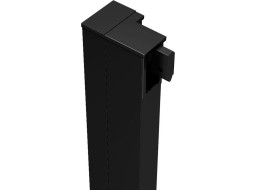 Polysan DEEP BLACK rozšiřovací profil 25mm, výška 1650mm MD625B