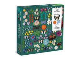 Galison Puzzle Motýlí botanická zahrada 500 dílků