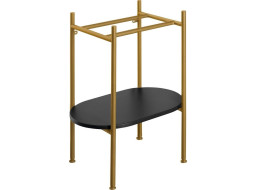 Sapho PUNO podstavec pod umyvadlo 400x820x360mm, zlato mat SKA570-5