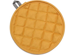 Kuchyňská kulatá podložka COMPACT 20 cm - hořčicová