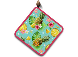 Kuchyňská podložka SWEET 20x20 cm - Ananas - zelená