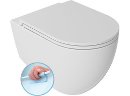 Isvea INFINITY závěsná WC mísa, Rimless, 36, 5x53cm, bílá 10NF02004