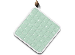 Kuchyňská podložka COOK&FUN 20x20 cm - mátová
