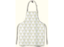Kuchyňská zástěra HOME CHEF 65x75 cm - béžová