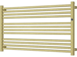 Koupelnový radiátor STICK LEVEL - zlatý