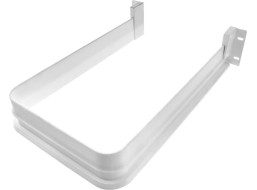 Sapho Výřez na sifon pro desku 16mm, 175x45x270mm, plast, bílá 1830A