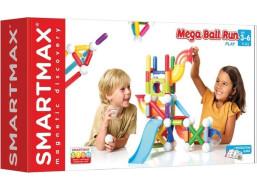 SMARTMAX Magnetická stavebnice Mega Ball Run 71 dílků