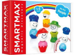 SMARTMAX Magnetická stavebnice Moji první lidé 12 dílků
