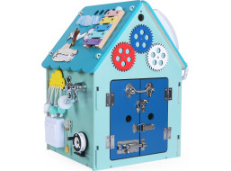 2Kids Toys Activity board Domeček modrý
