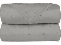Přehoz na postel MEDEA Soft 200x220 cm - šedý