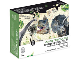 Vilac Sada 3 puzzle dinosaurů