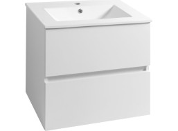 Aqualine PANEDA umyvadlová skříňka 59, 5x55x45, 2cm, bílá PN260