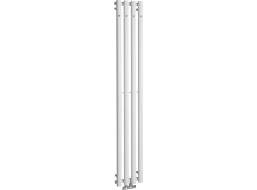 Sapho PILON otopné těleso 270x1800mm, se čtyřmi háčky pro ručník, bílá mat IZ121T
